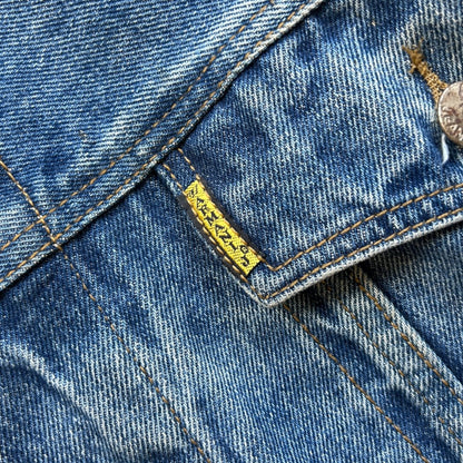 Armani Jeans True Blue Gold Label Denim Jacket L | Default Title, Blue