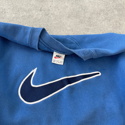 Nike RARE 1990s heavyweight embroidered sweatshirt (M)