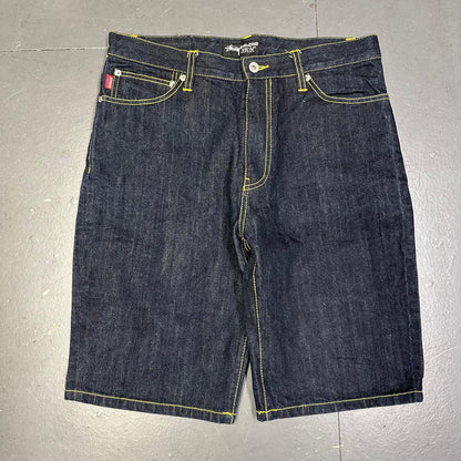 Stüssy Jorts With Yellow Print ( W32 ) - 1036 Emporium