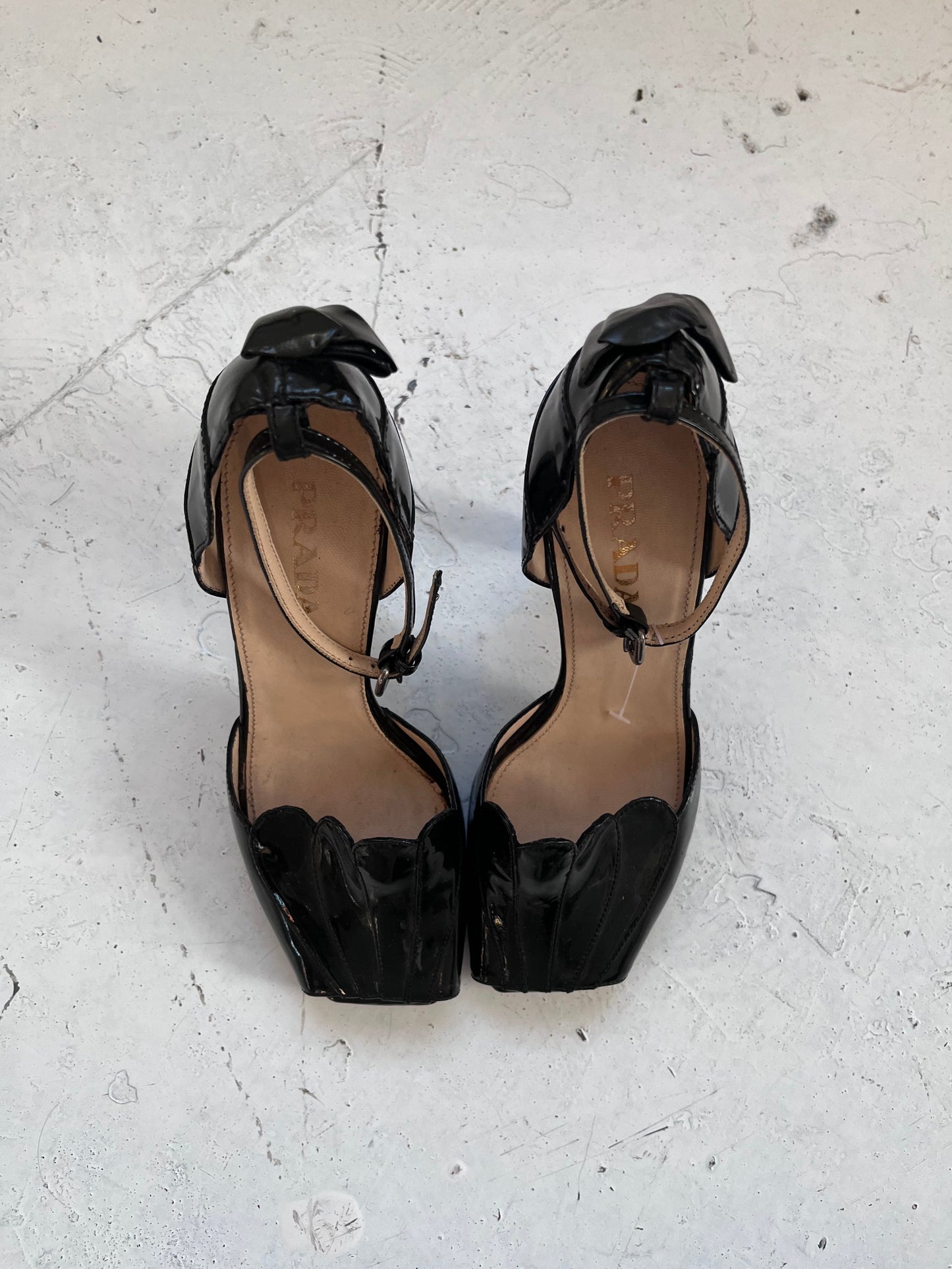 2000s prada heels | BLACK, Black