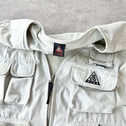 Nike ACG RARE 1990s technical cargo vest jacket (XL)