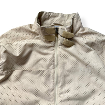 2004 Puma Mostro Perforated Jacket (S) | Default Title, Cream