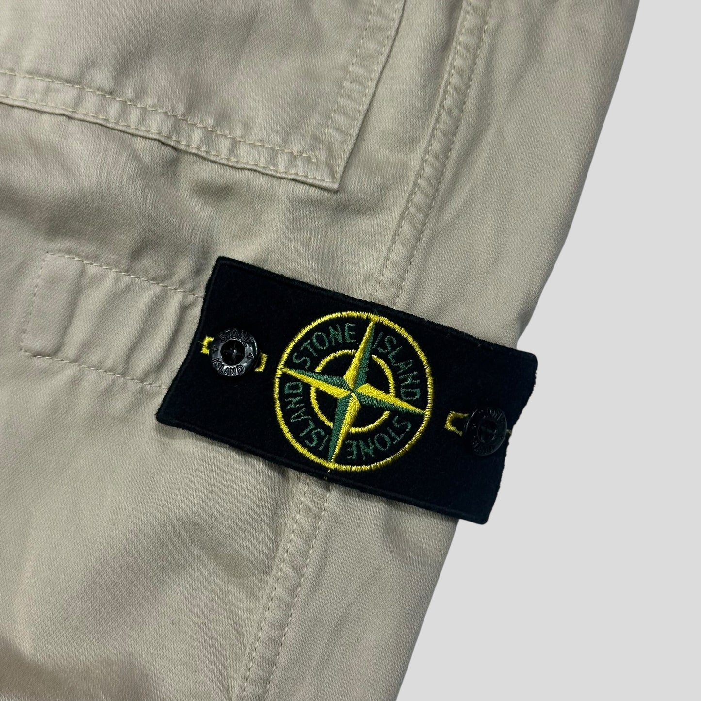 Stone Island 2006 Baggy Parachute Cargo Trousers - IT54 | Default Title, Beige