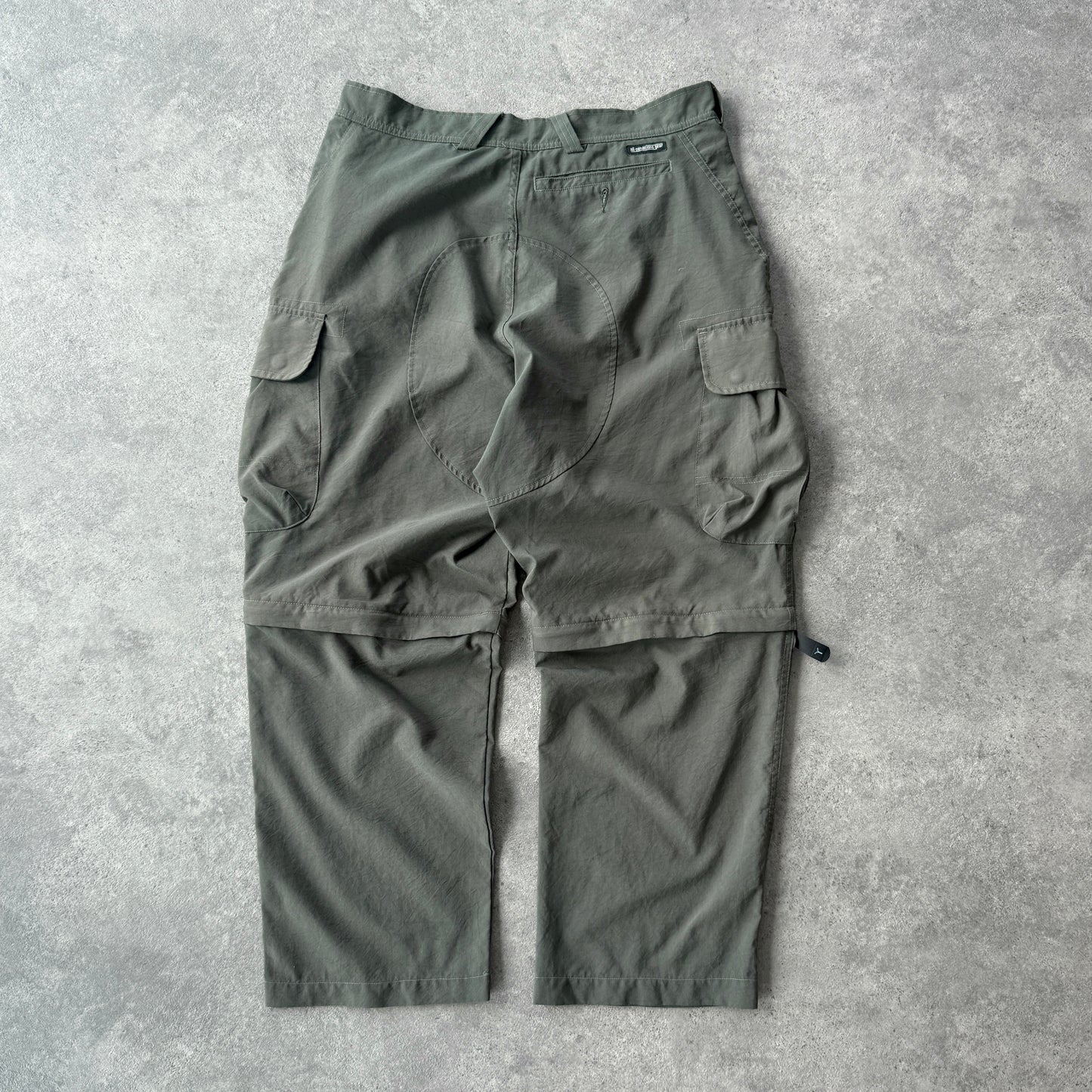 Nike ACG 2000s convertible technical cargo trousers (L)