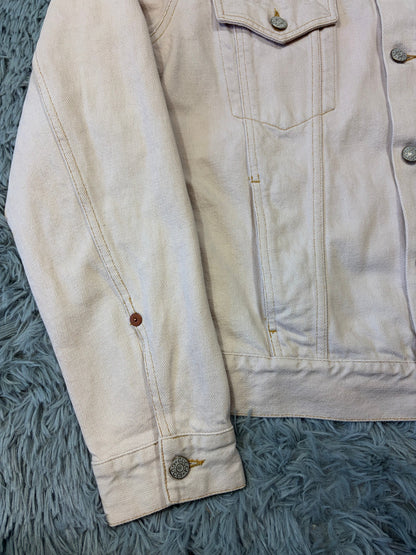 Gucci by Tom Ford 00’s Pale Pink Mens Trucker Jacket - IT52 | O/S, Pink