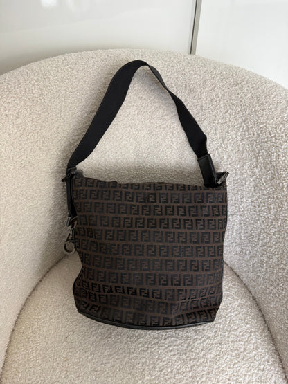 Vintage 90s Fendi Zucca Satchel Shoulder Bag | O/S, Multicoloured