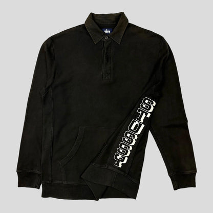 Stussy 90’s Rugby Spellout Jumper - M