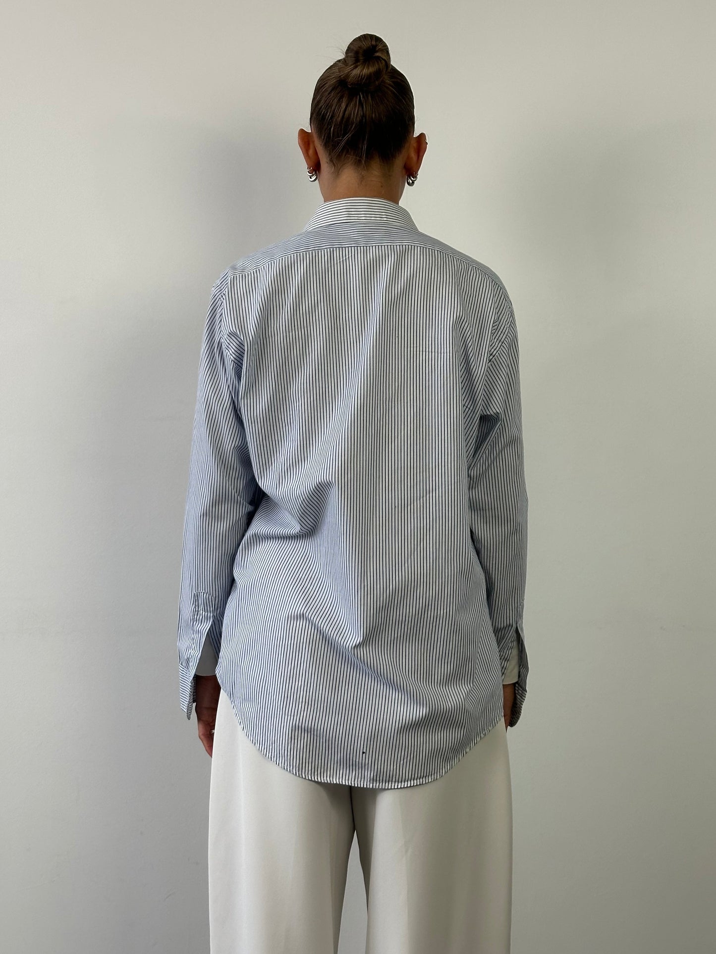 Christian Dior Monsieur Stripe Cotton Shirt - L