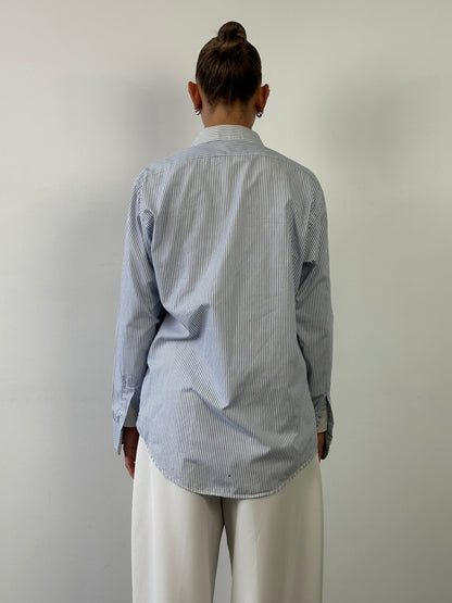 Christian Dior Monsieur Stripe Cotton Shirt - L