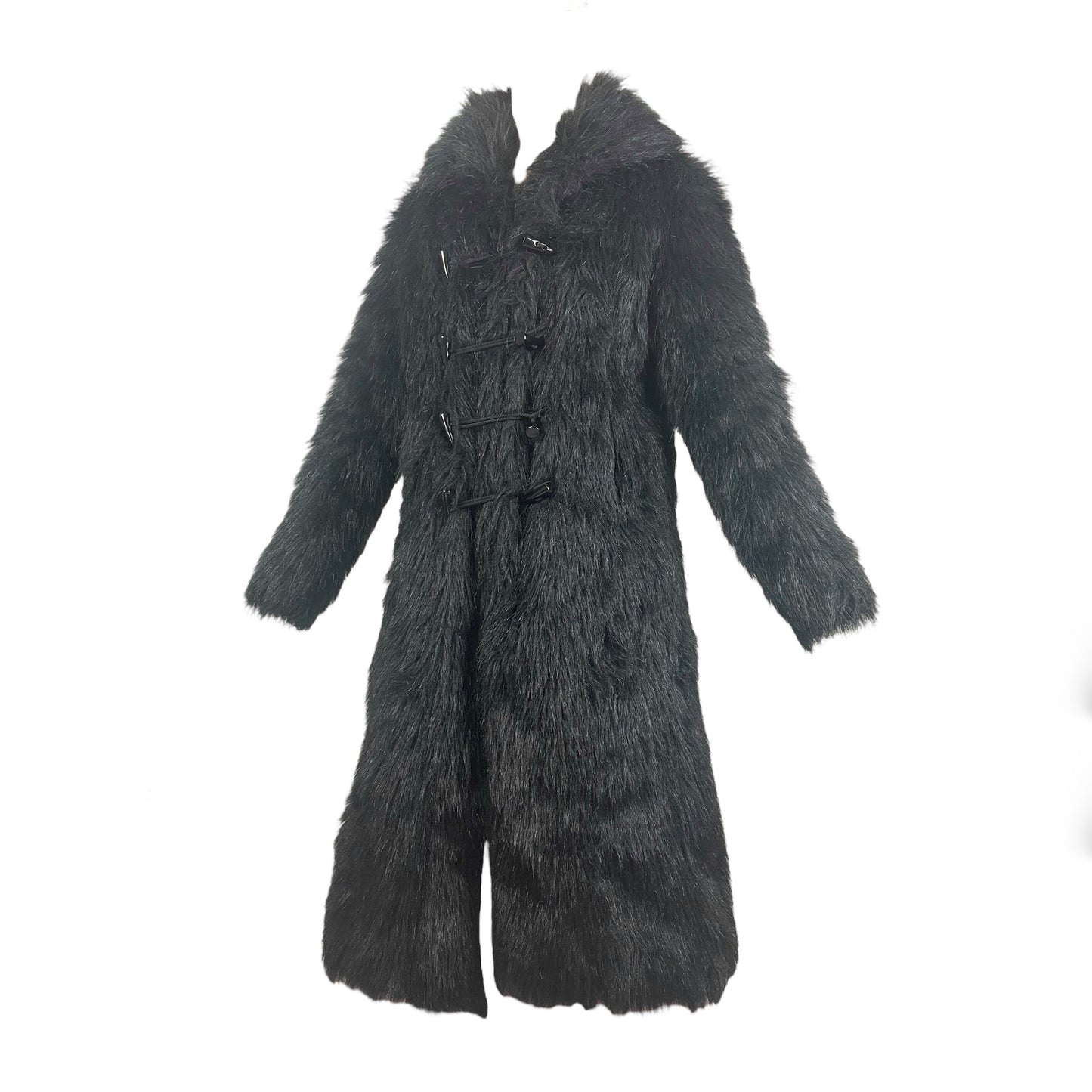 Y2K Necessary Evil faux fur coat