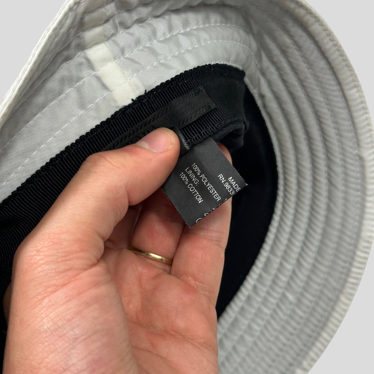 Prada Milano Nylon Bucket Hat - M