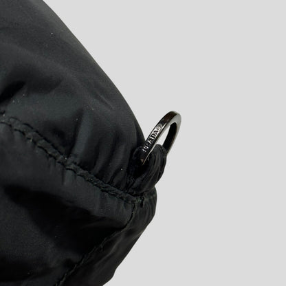 Prada Sport 00’s Nylon Fleece Dog Ear Bucket Hat - M/L | O/S, Black