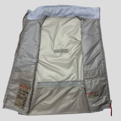 Prada Sport SS00 Gel Seam Convertible Mesh Gilet - IT48
