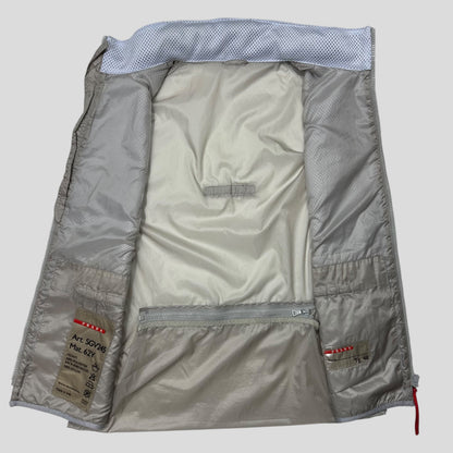 Prada Sport SS00 Gel Seam Convertible Mesh Gilet - IT48 | Default Title, Multicoloured