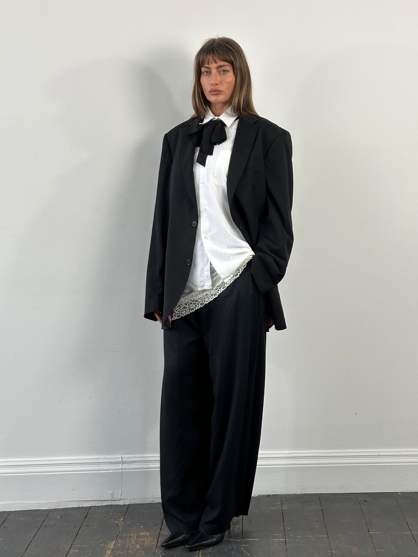 Rene Lezard x Loro Piana Pure Wool Single Breasted Blazer - 44L/XXL