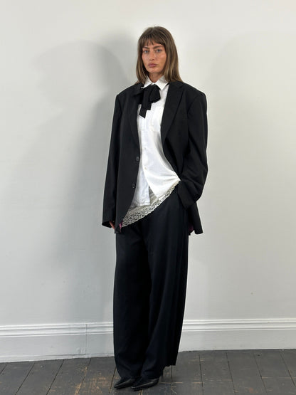 Rene Lezard x Loro Piana Pure Wool Single Breasted Blazer - 44L/XXL