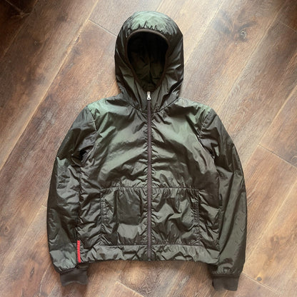 Early 2000's Prada Sport Padded Nylon Jacket (S) | Default Title, Multicoloured