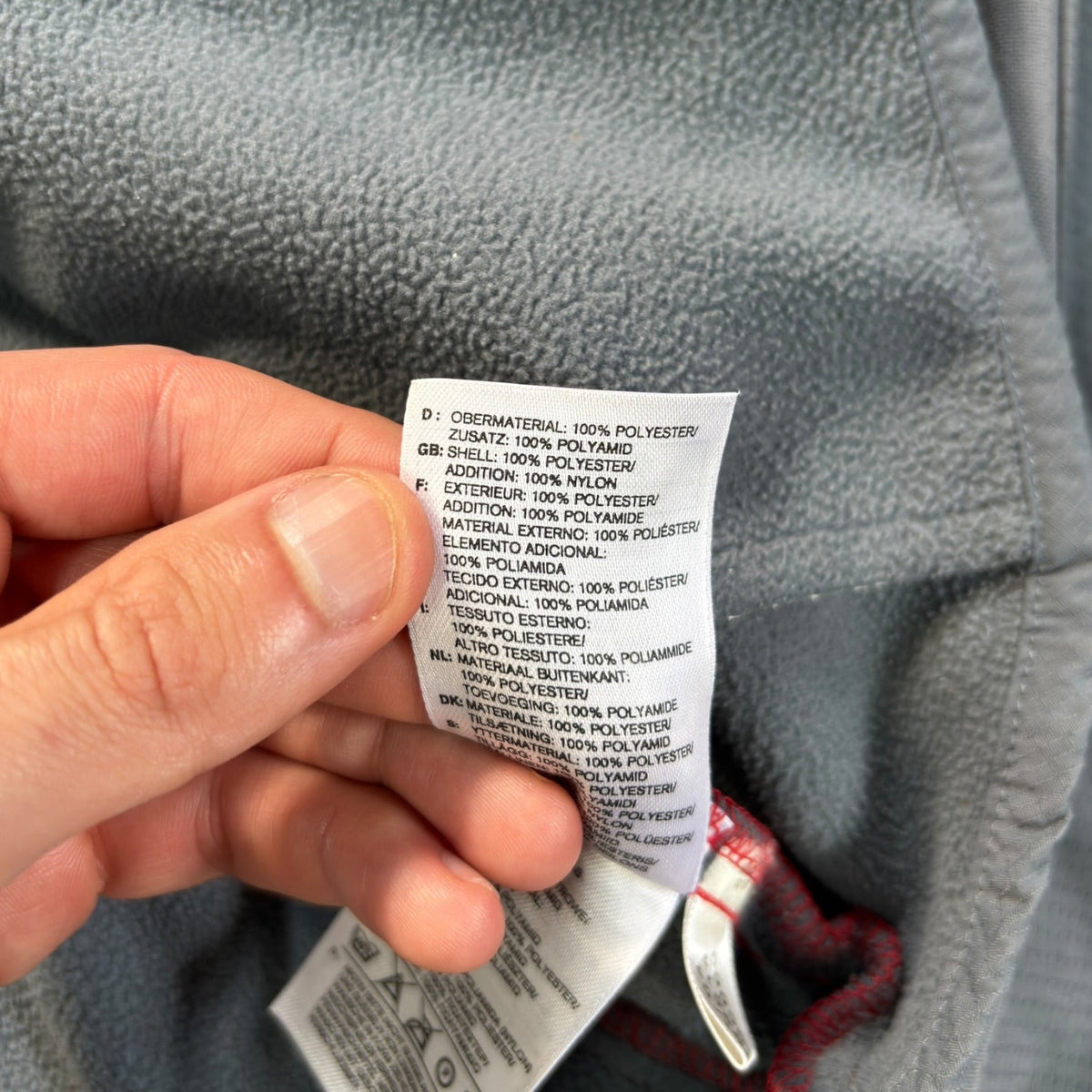 Adidas 2004 Asymmetrical Zip Two Tone Climawarm Hoodie S | Small, Grey