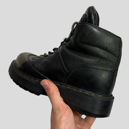 Prada Milano Leather Combat Boots - UK4.5/5 | O/S, Camo