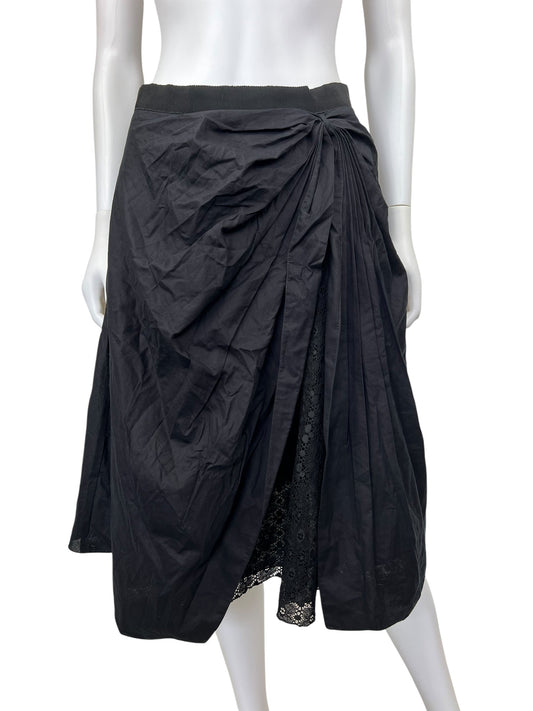 Emporio Armani gathered pleat skirt