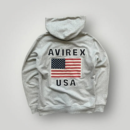 Avirex Deadstock Zip Up Hoodie L/XL