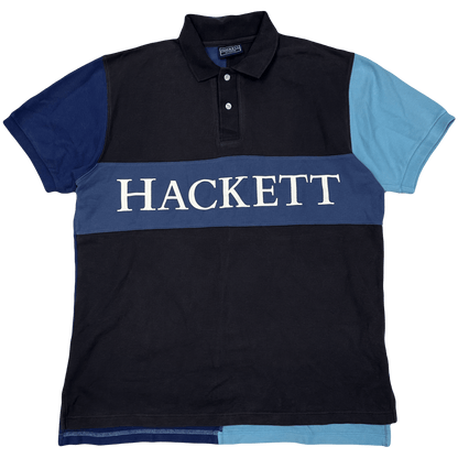 Hackett Polo In Blue & Black ( L ) - Known Source