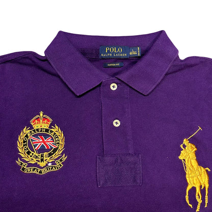 Ralph Lauren Spellout London Polo In Purple ( L )