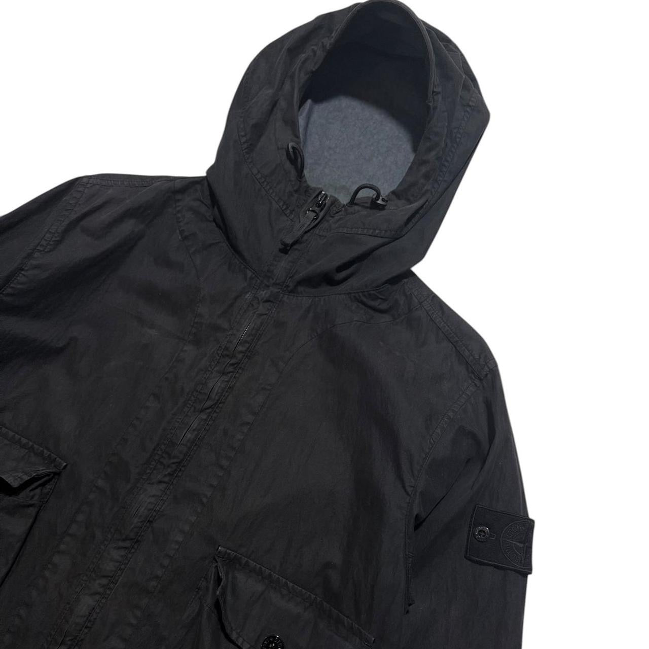 Stone Island Ghost Smock Trench | Medium, Black