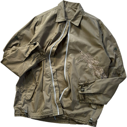 Maharishi 00’s Embroidered Dragon Utility Jacket L | Large, Multicoloured