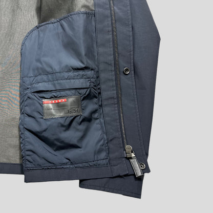 Prada Sport 2013 Goretex PTFE Blue Shimmer Technical Jacket - IT54
