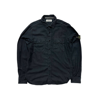 Stone Island Button Up Cotton Shirt