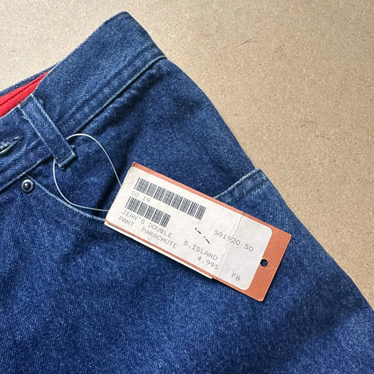 A/W 1988 Double Pant Square Patch Jeans