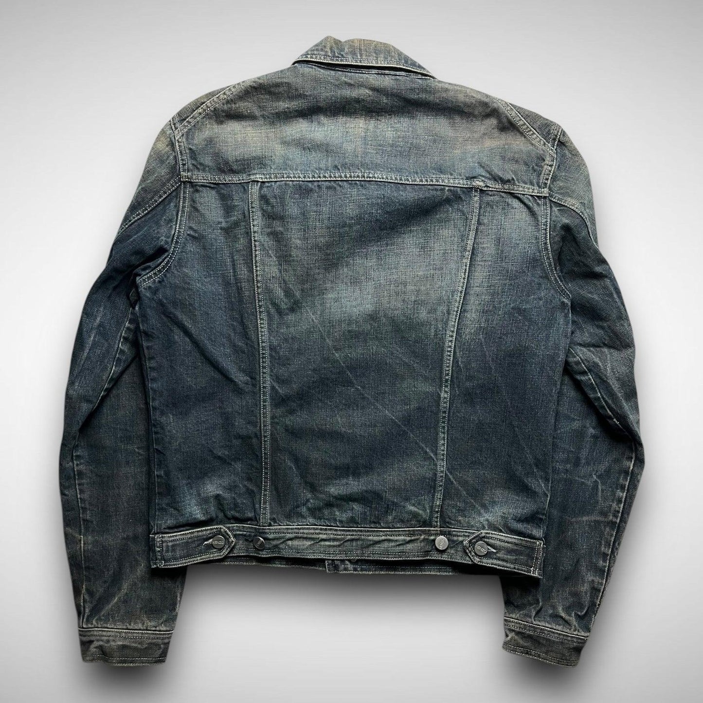 Kenzo Dark Wash Denim Jacket (2000s)