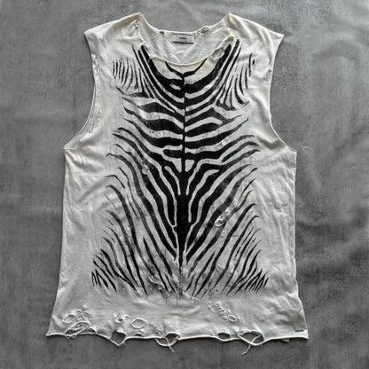 DIESEL DISTRESSED TOP | O/S, Red