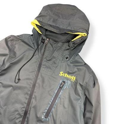 2000's Schott Asymmetric Zip Jacket (L) | Default Title, Grey
