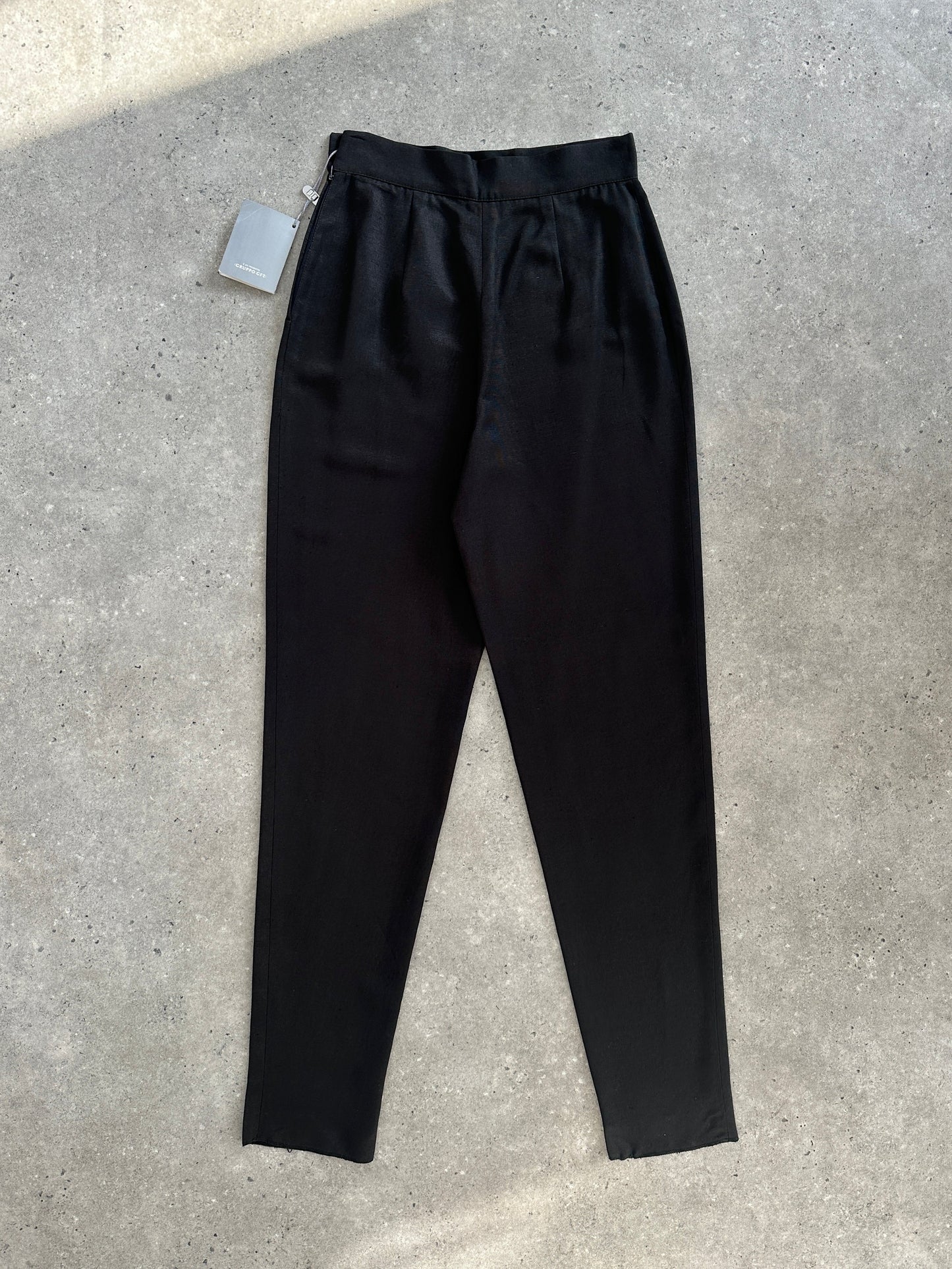 Christian Dior Coordonnes 1990s Silk Tapered Leg Trousers - W24