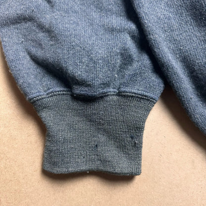 A/W Petrol Blue Mini Compass Logo Sweater