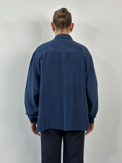 Vintage 1990s Pure Silk Shirt - L