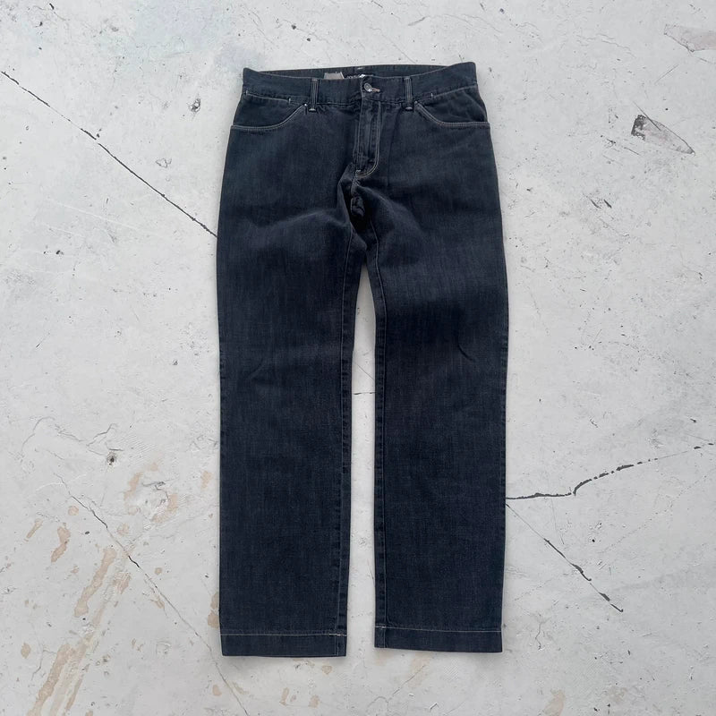 vintage dolce & gabbana black jeans | Black, Black