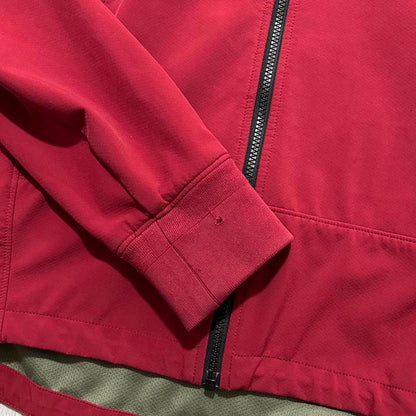 CP Company Red Soft Shell Goggle Jacket