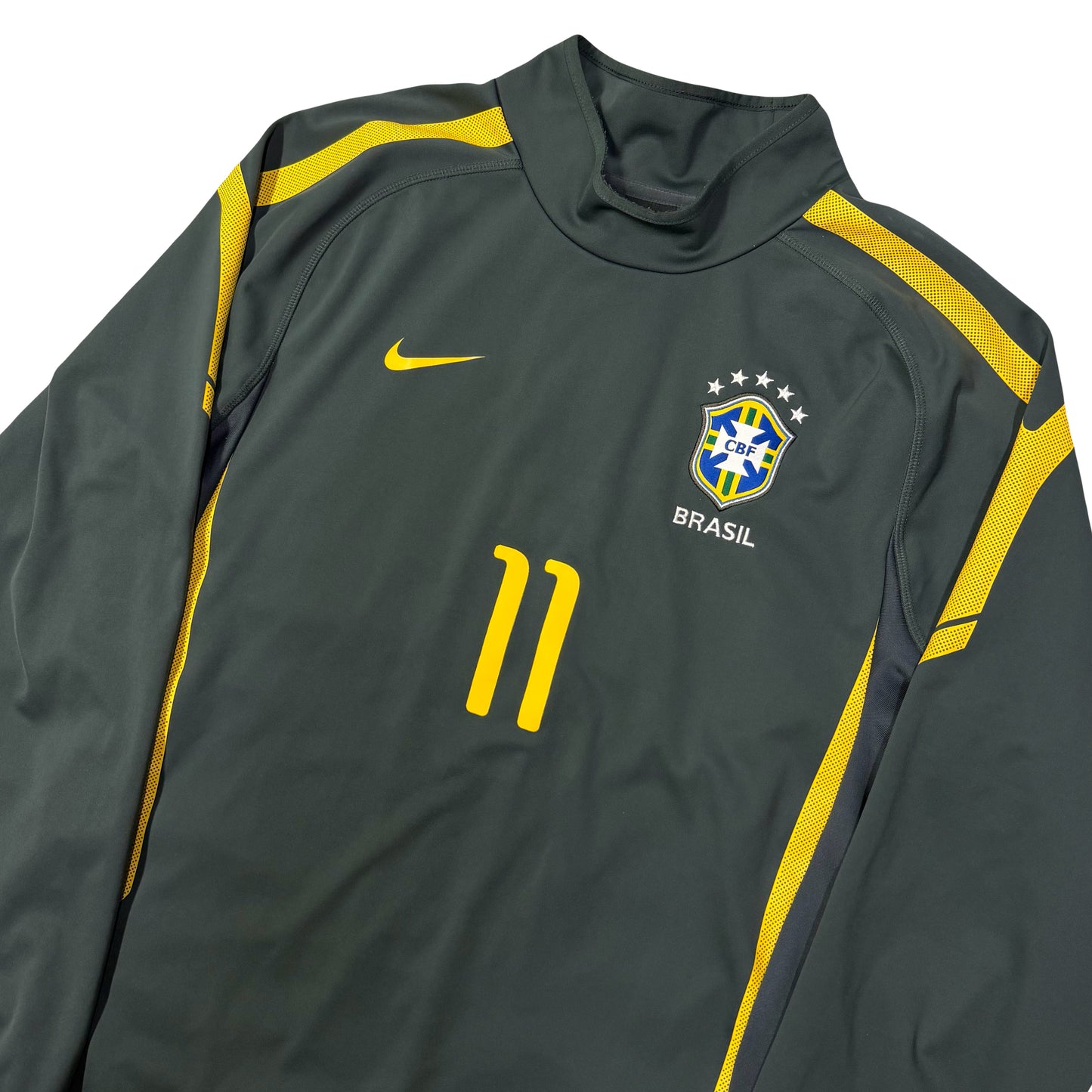 Nike Brazil 2012/13 Training Sweatshirt In Grey (L) | Large, Grey