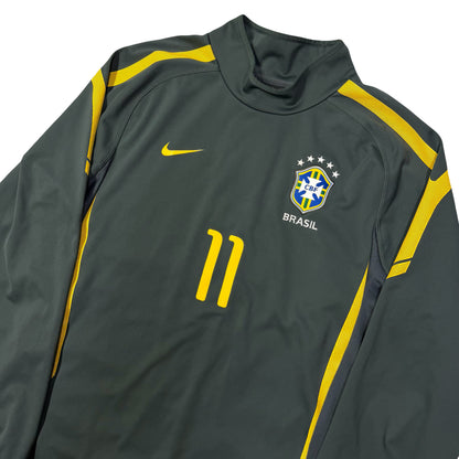 Nike Brazil 2012/13 Training Sweatshirt In Grey (L) | Large, Grey