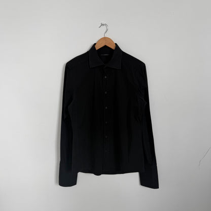 2000s gucci by tom ford button up shirt | O/S, Tan