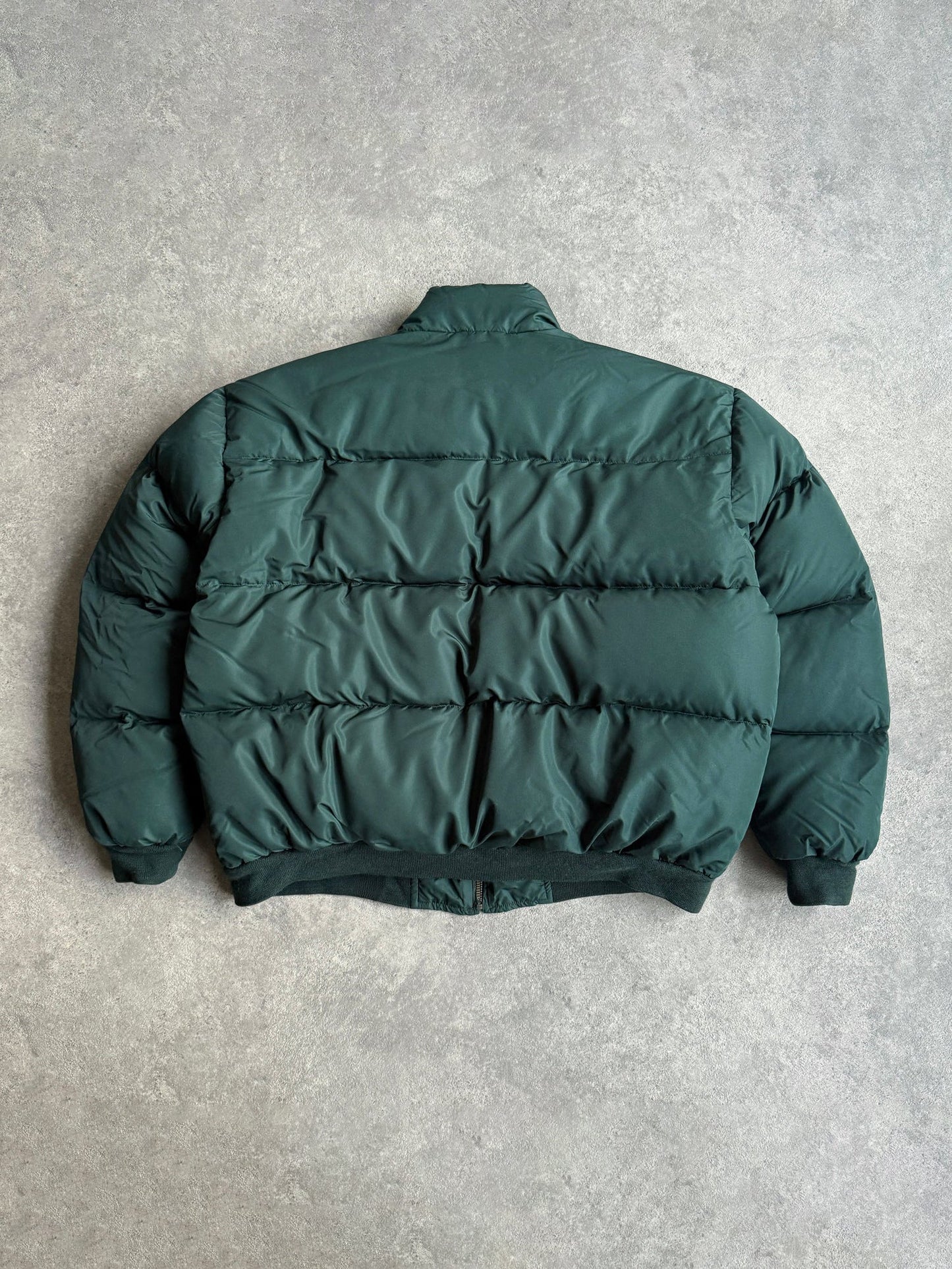 ralph lauren 1990s heavyweight down fill bomber puffer jacket (l) | Large, Multicoloured