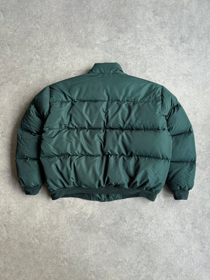 ralph lauren 1990s heavyweight down fill bomber puffer jacket (l) | Large, Multicoloured