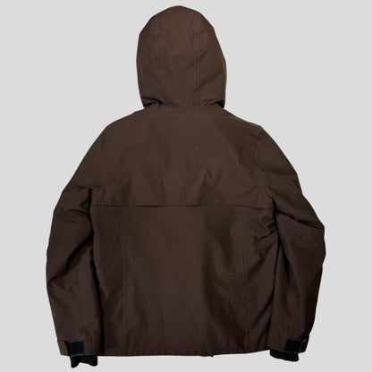 Prada Sport 2002 3 in 1 Brown Ventilated Goretex Technical Jacket - IT46 | Default Title, Brown