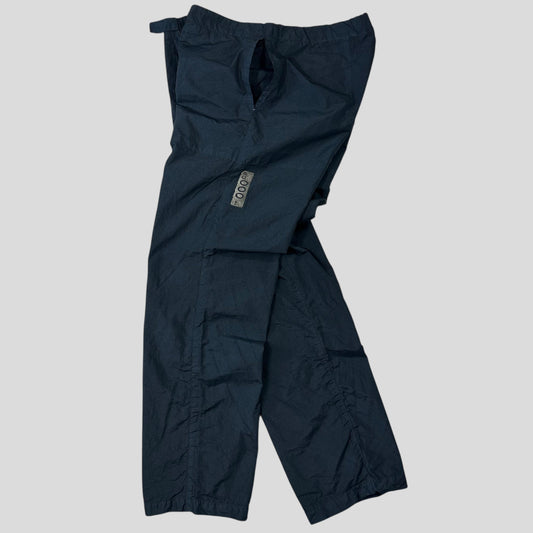 CP Company 2000 Navy Millenium Nylon Technical Trousers - 34 | Default Title, Navy