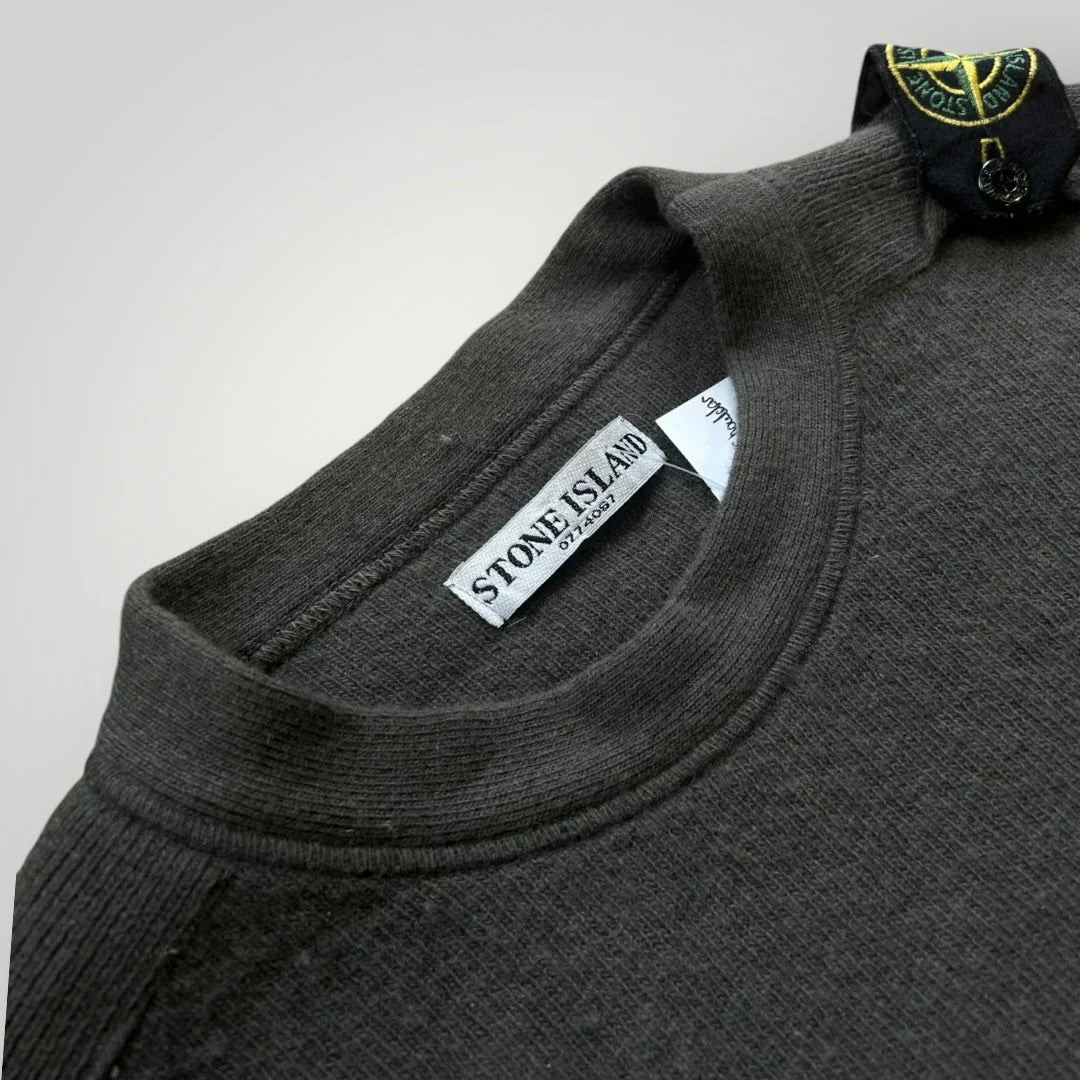Stone Island AW/05 Shoulder Badge Knit L