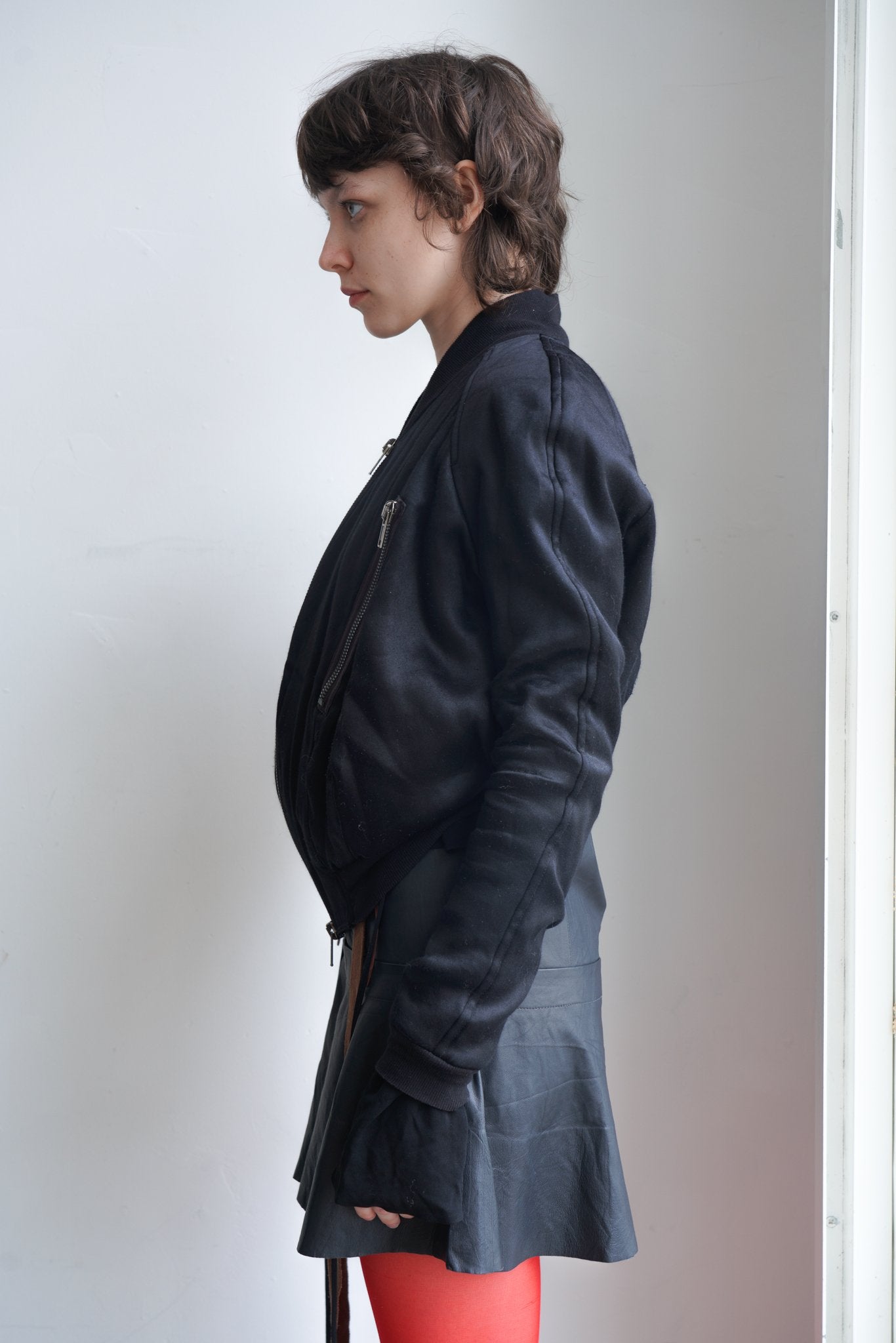 Haider Ackermann black silk bomber jacket – Known Source