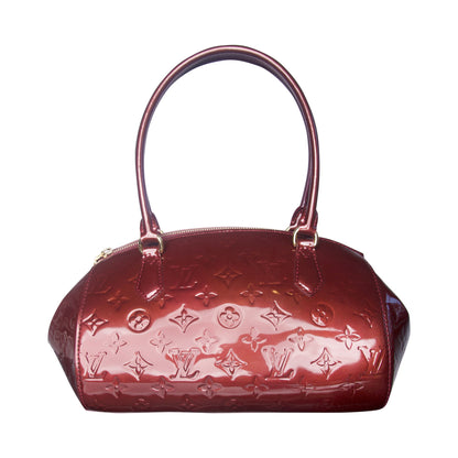 Louis Vuitton Rouge Fauviste Monogram Vernis Sherwood GM Bag